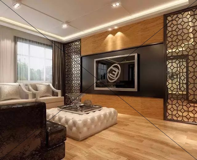木纹砖背景墙效果图20.jpg