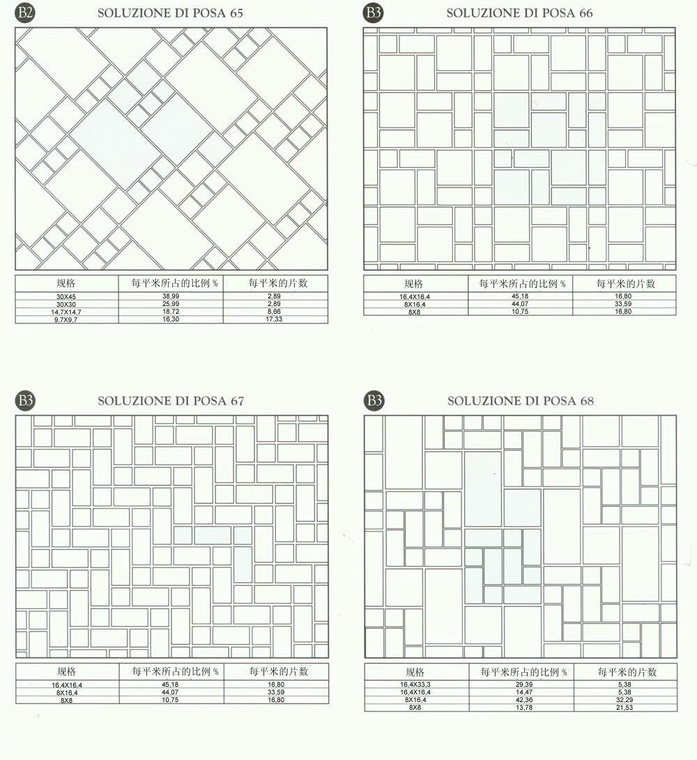 古建地砖常用铺法图片